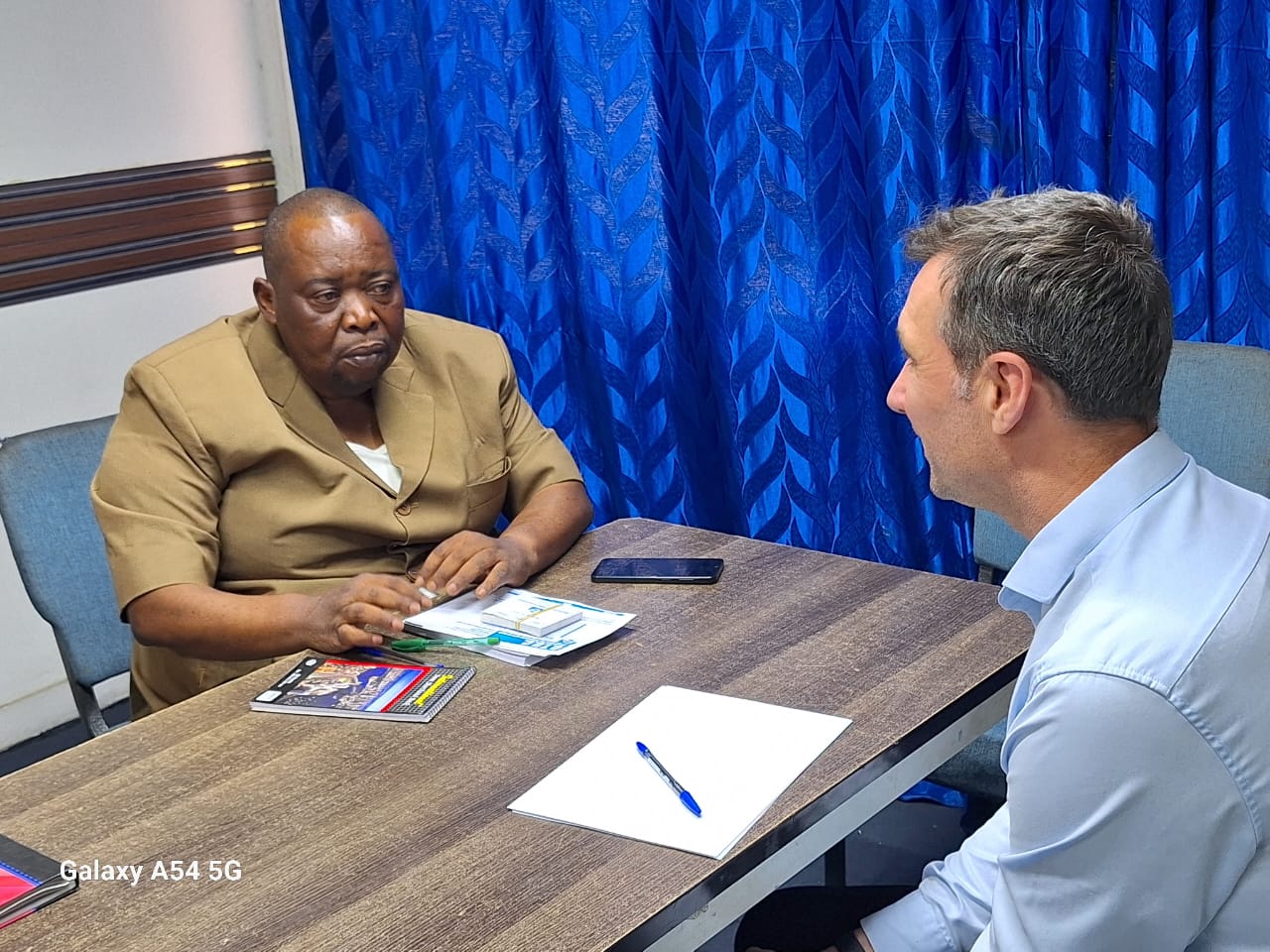 Visite de la délégation de la Friedrich Ebert Stiftung à l'OTUC — photo 9