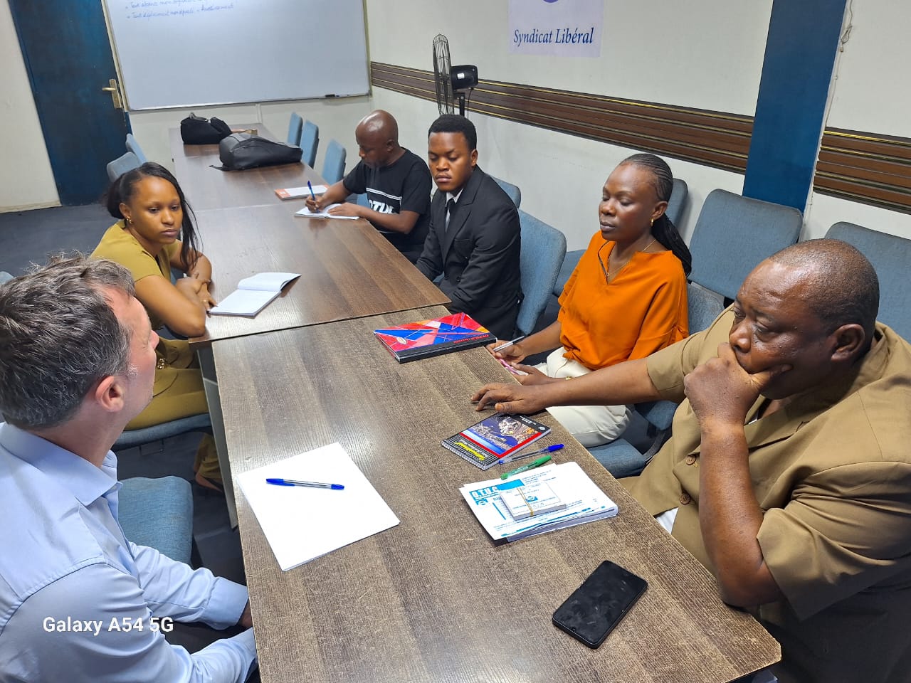 Visite de la délégation de la Friedrich Ebert Stiftung à l'OTUC — photo 5