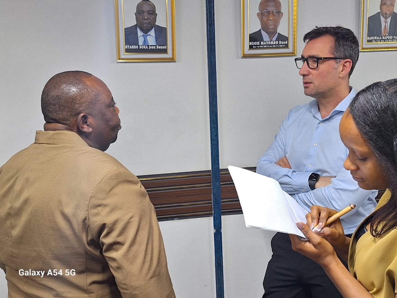 Visite de la délégation de la Friedrich Ebert Stiftung à l'OTUC — photo 7